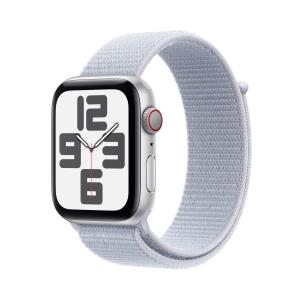 Watch Se Gps + Cellular 44mm Silver Aluminium Case With Blue Cloud Sport Loop