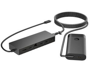 Universal Laptop Charger w/ USB-C Hub Combo