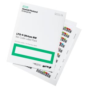 HPE LTO-9 Ultrium RW Bar Code Label Pack
