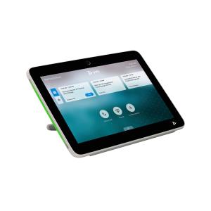 Tc10 Two-in-one Touch Panel White For Room Scheduling And Meeting Control