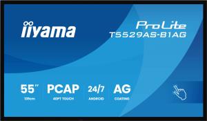 Large Format Display - ProLite T5529AS-B1AG - 55in Touch - 3840x2160 (UHD) - Black