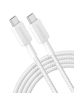 322 USB-c To USB-c Cable Nylon 1.8m 60wwhite